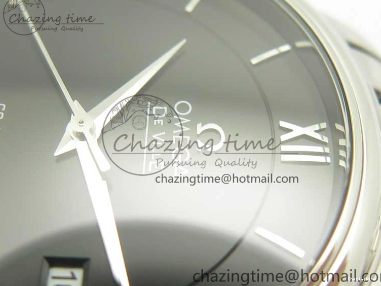 0402 De Ville SS RXW 1:1 Best Edition Black Dial on SS Bracelet A2892 (Free Leather Strap) Sporty 8017